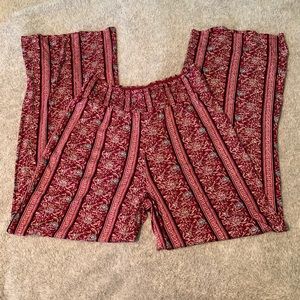 Pink Republic BOHO Flowy pants